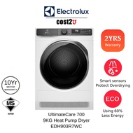 [NEW] Electrolux 9KG UltimateCare™ 700 Heat Pump Dryer | EDH903R7WC (Mesin Pengering Basuh 烘干机)