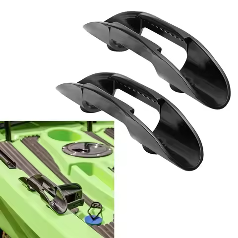 2Pcs Kayak Canoe Paddle Holder Clips Kayak Paddle Keeper Marine Boat Yacht Kayak Boat Accessories Ma