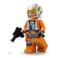 Original Lego Star Wars - Rebel Pilot Y-wing (Jon 'Dutch' Vander, Gold Leader) 75365 Minifigure new