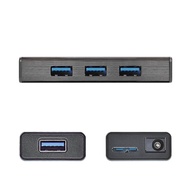 J5CREATE JUH340N USB 3.0 4-PORT MINI HUB (W/O AC ADAPTER) [MICROSOFT PC/LAPTOP/APPLE 5GBPS TYPE A BA