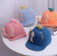 topi anak perempuan laki laki 1-3 tahun, topi bayi motif kucing lucu, topi import terbaru