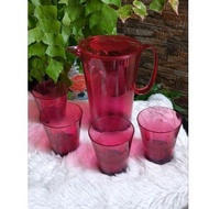Tupperware glass pitcher set/tupperware glass pitcher set/tupperware glass pitcher