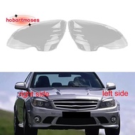 for  W204 C180 C200 2008-2010 Headlight Shell Lamp Shade Transparent Lens Cover Headlight Cover