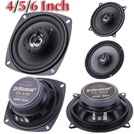 ⋌4/5/6 Inch Car Speakers 600W 2-Way Vehicle Door Auto Audio Music Stereo Subwoofer Full Range Fr eZ
