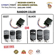 ROLLING CODE- Autogate Casa Asia 2CH 433mtz Alat Kawalan Jauh | Casa Asia 2CH REMOTE / RECEIVER 433m