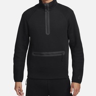 NIKE 耐吉 男款TECH半拉鍊大學T