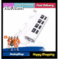 [Ready Stock] 4 Slot On Off USB Charger Handphone & Gadgets