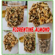 Almond Florentine salty sweet Almond Nuts