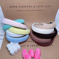 ☀COD☀ Bando Korea tebal simple Korean head band polos Bandana / Bando Modis Rambut Premium Empuk