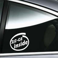 2JZ GE Inside Sticker for Car Motorcycle Laptop