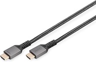Digitus HDMI 2.1 Ultra High Speed connection cable - UHD-II - 8k/60Hz - 4k/120Hz - braided cable - 3