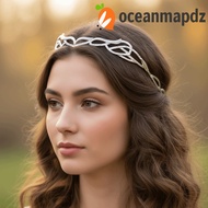 OCEANMAPDZ Hobbit Elrond Tiaras, Alloy Adjustable Headband Elf Lord Crown, Fantasy Vintage Handmade 