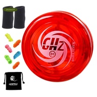 Responsive Yoyo D1 GHZ,Professional Looping Yoyos for Kids Beginner with Yoyo Strings+Finger +Yoyo B