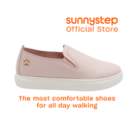 Sunnystep - Elevate Walker in Vegan Leather - Sakura - Most Comfortable Walking Shoes