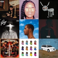 Drake/21 Savage/Bryson Tiller/Mac Ayres/Baby Keem Album Covers [Vinyl-Style UV Print Sintra Board]