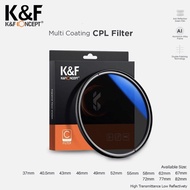 K&F Concept Filter MC CPL Filter Multi Coating - Variant Size