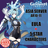 STARTER B5 GENSHIN IMPACT Eula+Reqular 5 Star Standard Combo