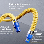 gas Explosion-proof tube natural gas tube metal ripple gas stove hose liquefied gas