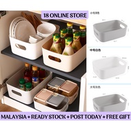 Plastic Storage Box Muji Storage Office Snacks Kitchen MakeUp Storage