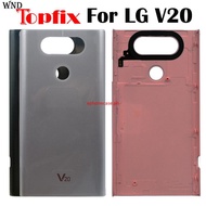 ES-For LG V20 Back Battery Cover Rear Door Housing Replacement Parts For V20 H990 H910 H918 LS997 US996 VS9 case