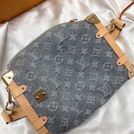 louis vuitton side trunk 牛仔