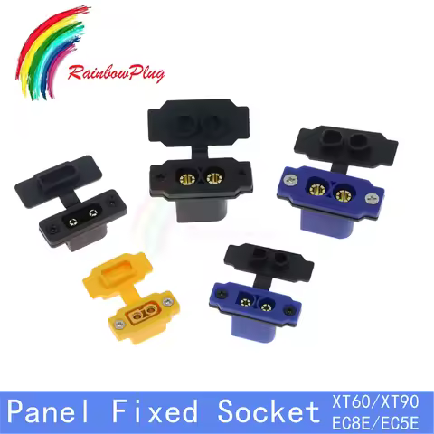 Quick Charge Mountable Plug XT60BE-F XT90E-M EC5E-M XT60E-M XT60E-F XT60C-M XT60EW-M With Cover High