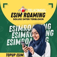 Topup eSim roaming Telkomsel