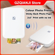 HPRT MT53 Photo Printer Home Small Mobile Photo Printer Color Portable Mini Wireless Printer