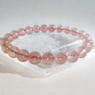 【訂製品】草莓晶 士多啤梨晶 俄羅斯 6-12mm  手串