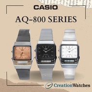 Casio AQ-800E-7A AQ-800E-1A Vintage Analog Digital Men Women Watch