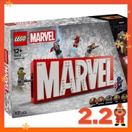 [READY STOCK] LEGO 76313 MARVEL Logo & Minifigures