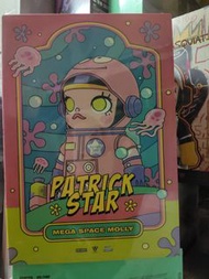 POP MART MEGA SPACE MOLLY 派大星Patrick Star 盒玩 全新未拆封(Skullpanda HIRONO小野 Bob MOLLY Dimoo Pucky Zsiga L