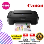 Canon PIXMA E410 Ink Efficient Printer - (Print, Scan, Copy)