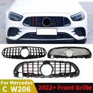Front Grille Mask Grill Tuning Styling For Mercedes Benz C C43 W206 S206 2022 2023 2024 2025 like C2