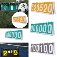 [Garende] Sports Flip Scoreboard Team Games Multifunction 6 Digit Score Keeper Scoreboard