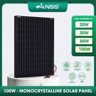ST 5 Year Warranty 100W Solar Panel Mono 100 Watt 12 Volt Pv Solar Module Solar Cell Panel