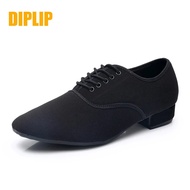 【Pre-order】 Diplip New Modern Men's Ballroom Dance Tango Flamenco Shoes Oxford Cloth Dance Shoes Latin Dance Shoes