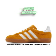 Adidas Gazelle Indoor Orange Peel Claud White Shoes