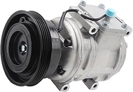 AC Compressor Compatible with Landcruiser HDJ100R 1HD-FTE 6 Cyl 4.2L 447170-3700 447200-1713 447300-