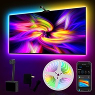 Cross-Border Hot-selling TV TV Same-Screen Ambient Light Smart Graffiti WIFI Background Light Synchr