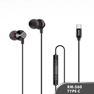 REMAX EARPHONE RM-560 TYPE-C EARPHONE