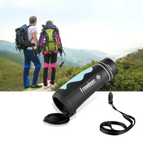 10x42/8x32 Freedeer Monocular Telescope High Power HD Waterproof Binoculars for Bird Watching Huntin