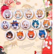 Genshin Impact Meow Kazuha Scaramouche Itto Thoma Gorou Itto Xiao Zhongli Childe Badge