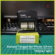 ◐ ➾ ☈ Trodat Printy Dater 4817 Phrases & Dater Stamp