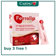 【On Sale】 Ferrolip FORTE Iron Multivitamin Supplement Lemon Flavour Improve Anaemia