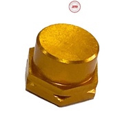 Studio Composite Reel Handle Lock Nut B Shimano Right Gold
