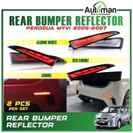 Rear Bumper Lamp Perodua Myvi 2005 - 2007 Reflector Brake Light LED DRL Signal Accessories