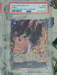 Sabo SR [OP04-083] ( 8 Pack Battle Winner Prize) PSA10