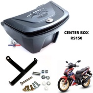 engineoil ♚CENTER BOX HONDA RS150 RSX150 YAMAHA Y15 LC135 WITH SAFETY KEY LOCK AND BRACKET BAKUL TEN