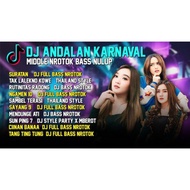 LATEST CARNIVAL ANDALAN DJ SONG CD CASSETTE - COMPACT DISC CD AUDIO CASSETTE - DJ SONG CD CASSETTE -